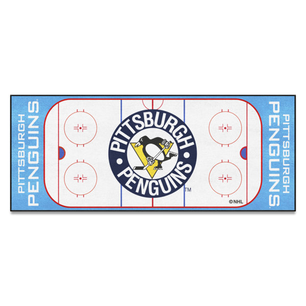 FANMATS Pittsburgh Penguins_Retro NHL Pittsburgh Penguins Rink Runner